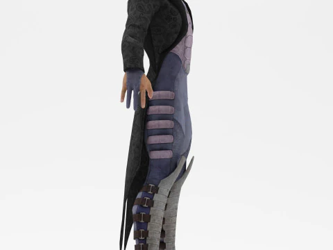 DJ ギャンビット 3Dモデル