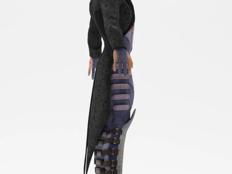 DJ ギャンビット 3Dモデル