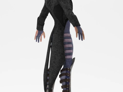 DJ ギャンビット 3Dモデル