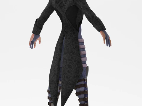 DJ ギャンビット 3Dモデル