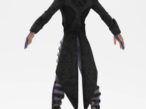 DJ ギャンビット 3Dモデル