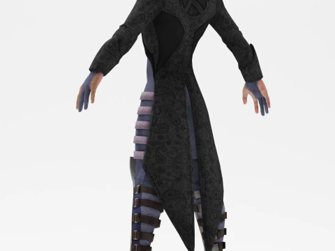 DJ ギャンビット 3Dモデル