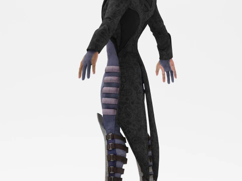 DJ ギャンビット 3Dモデル