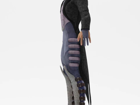 DJ ギャンビット 3Dモデル