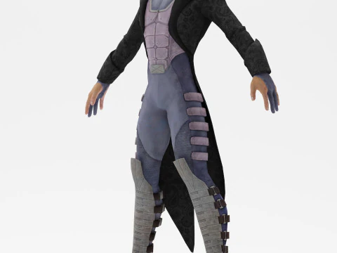 DJ ギャンビット 3Dモデル