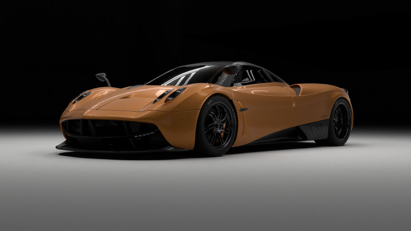 Pagani Huayra Modello 3D .c4d .max .obj .3ds .fbx .stl .blend 