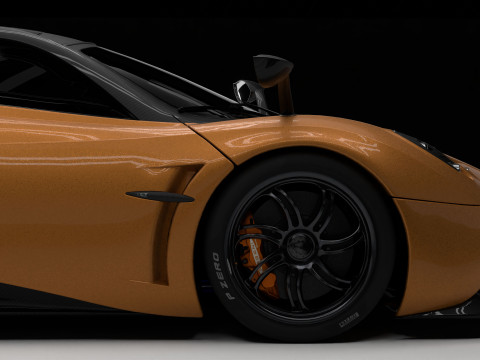 Pagani Huayra Modello 3D