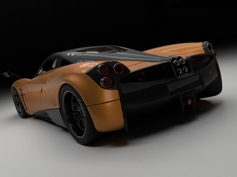Pagani Huayra Modello 3D