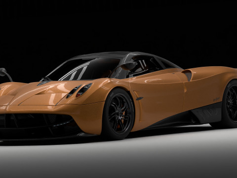 Pagani Huayra Modello 3D