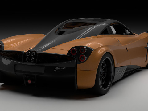 Pagani Huayra Modello 3D