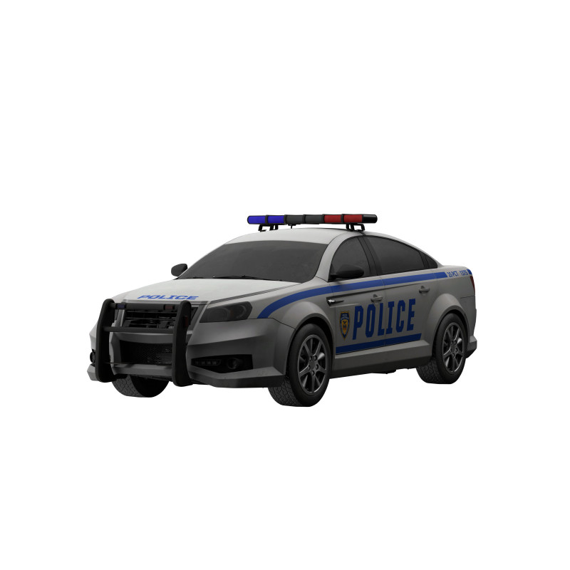 Police car 3D Model .c4d .max .obj .3ds .fbx .stl .blend 