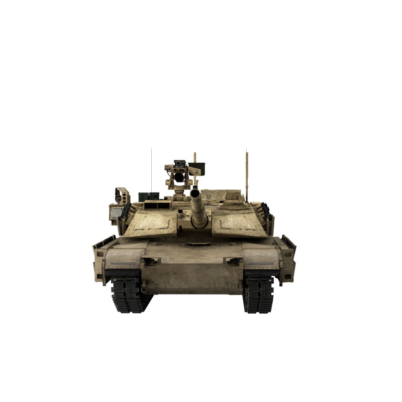 M1A2 Abrams Modelo 3D .c4d .max .obj .3ds .fbx .stl .blend 