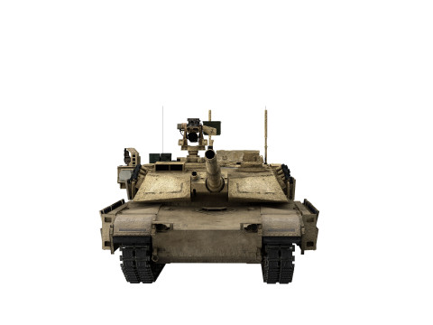 M1A2 Abrams 3D Model