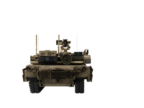 M1A2 Abrams Modelo 3D