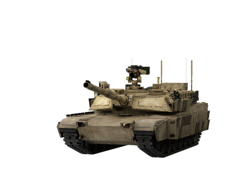 M1A2 Abrams Modelo 3D