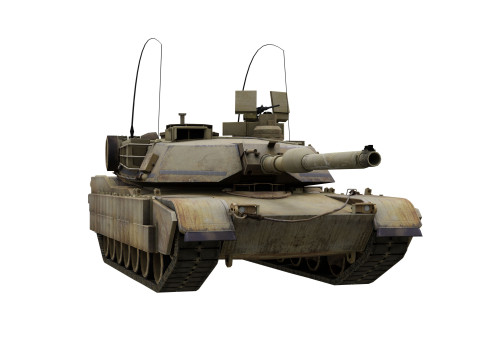 M1a2 tusk 3D Model