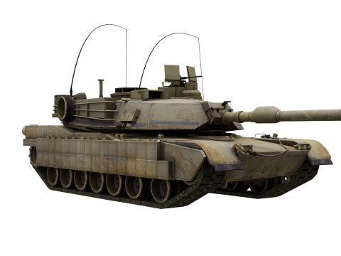 M1a2 tusk 3D Model