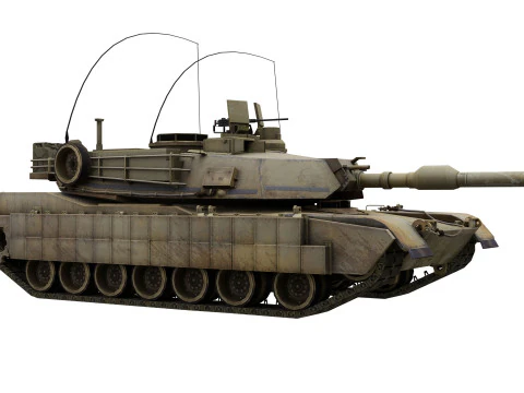 M1a2 tusk 3D Model