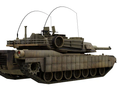 M1a2 tusk 3D Model