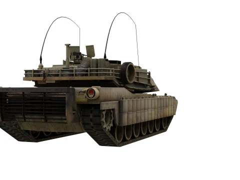 M1a2 tusk 3D Model