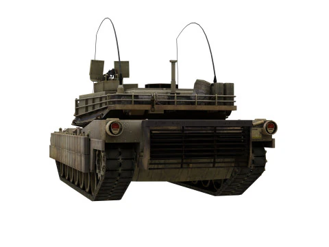 M1a2 tusk 3D Model