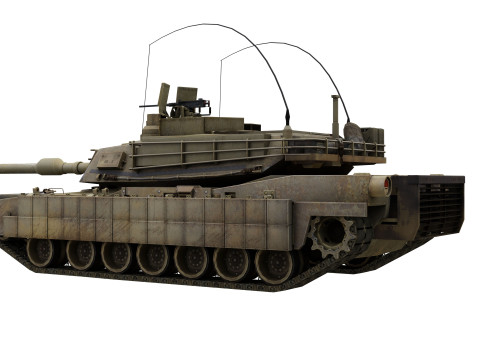 M1a2 tusk 3D Model