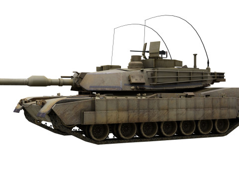 M1a2 tusk 3D Model