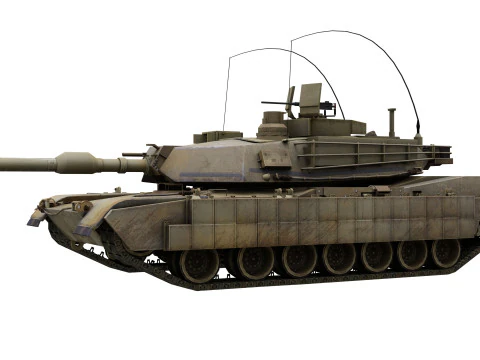 M1a2 tusk 3D Model