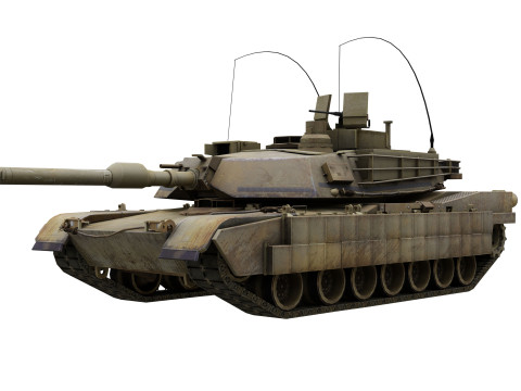 M1a2 tusk 3D Model