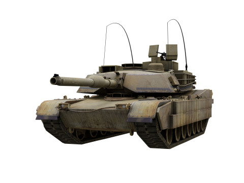 M1a2 tusk 3D Model
