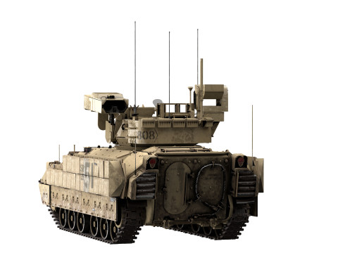 M2A3 Bradley 3D Model
