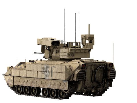 M2A3 Bradley 3D Model