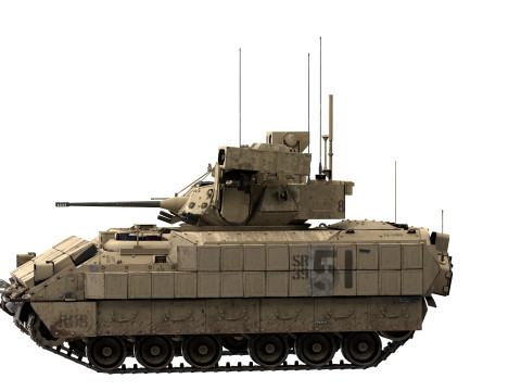 M2A3 Bradley 3D Model