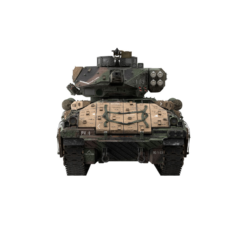 M2A4 Bradley Modello 3D .c4d .max .obj .3ds .fbx .stl .blend 