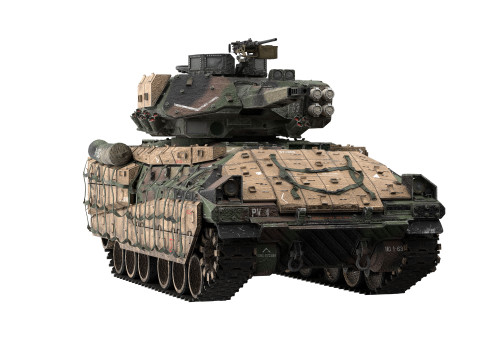 M2A4 Bradley Modello 3D