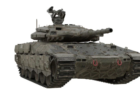 MW3 Heavy Tank 3D Model