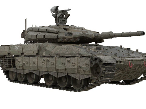 MW3 Heavy Tank 3D Model