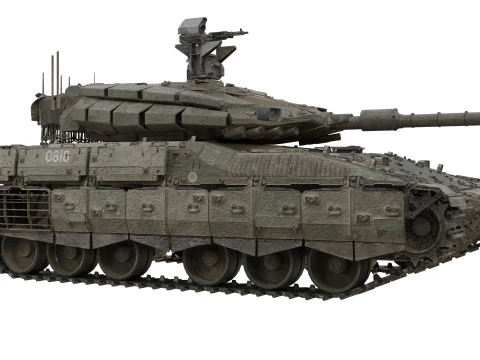 MW3 Heavy Tank 3D Model