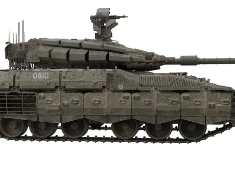 MW3 Heavy Tank 3D Model