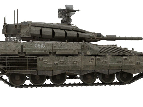 MW3 Heavy Tank 3D Model