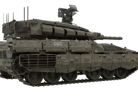 MW3 Heavy Tank 3D Model