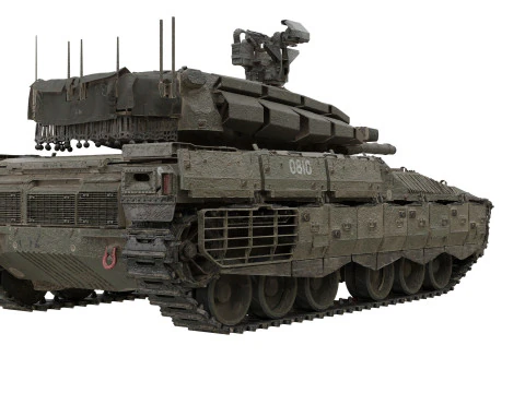 MW3 Heavy Tank 3D Model
