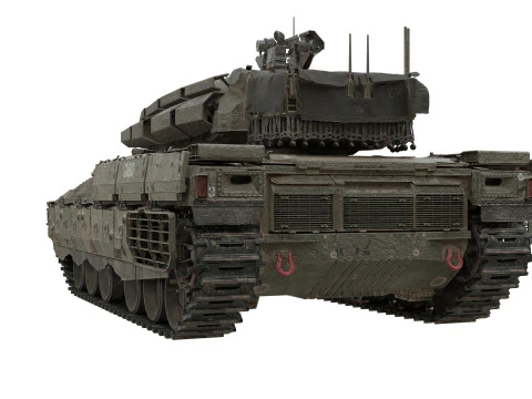 MW3 Heavy Tank 3D Model