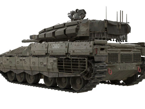 MW3 Heavy Tank 3D Model