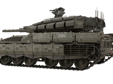 MW3 Heavy Tank Modelo 3D
