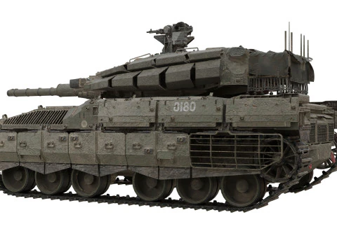 MW3 Heavy Tank 3D Model