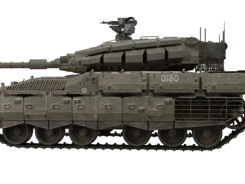 MW3 Heavy Tank 3D Model