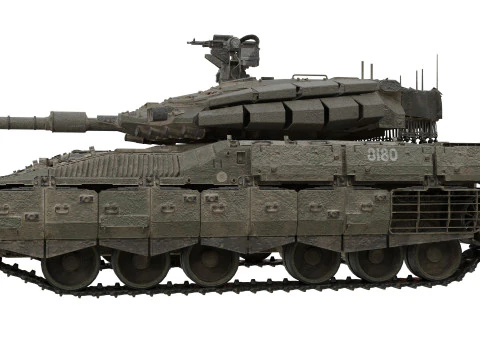 MW3 Heavy Tank 3D Model
