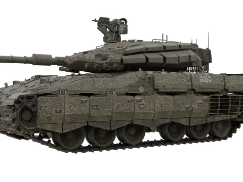MW3 Heavy Tank 3D Model