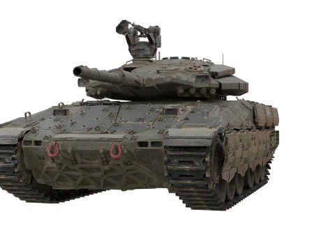 MW3 Heavy Tank 3D Model